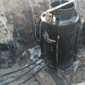 Монтаж кессонов